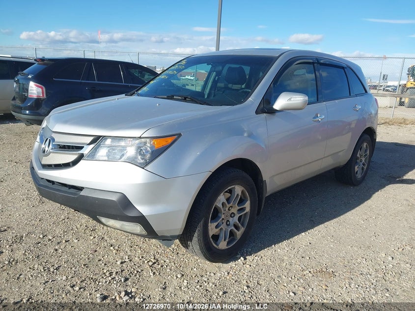 2007 Acura Mdx Technology, Удар сзади, IAAI, VIN 2HNYD283X7H546726 — фото 2