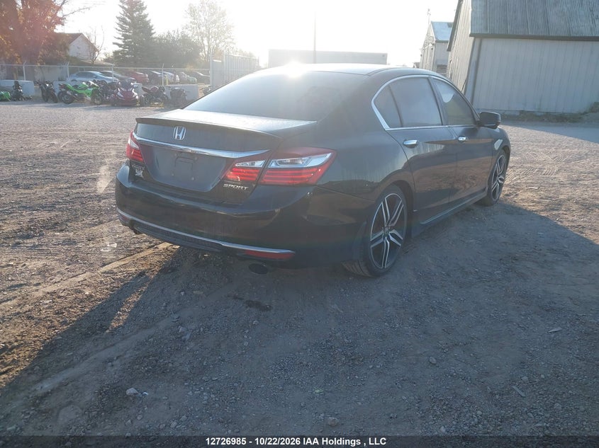 Vin: 1hgcr2f57ga808661, lot: 3134558, honda accord sport 20164