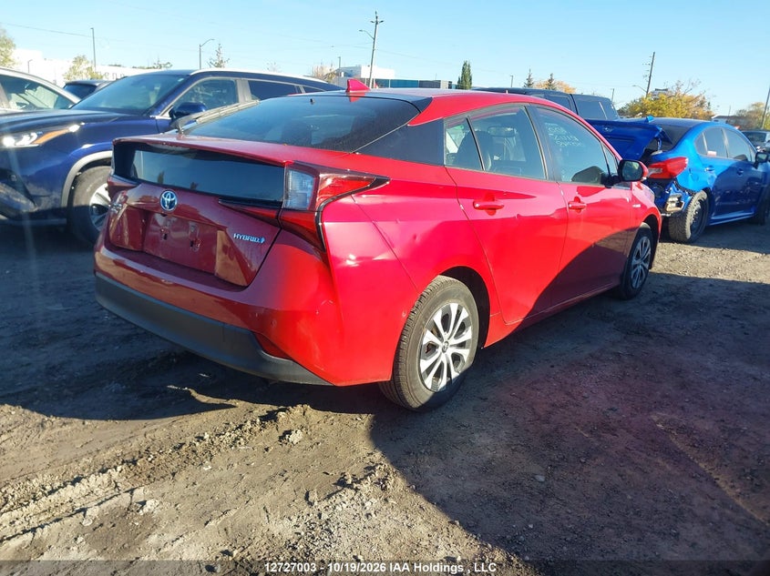 Vin: jtdl9rfu7k3000743, lot: 3134577, toyota prius technology 20194