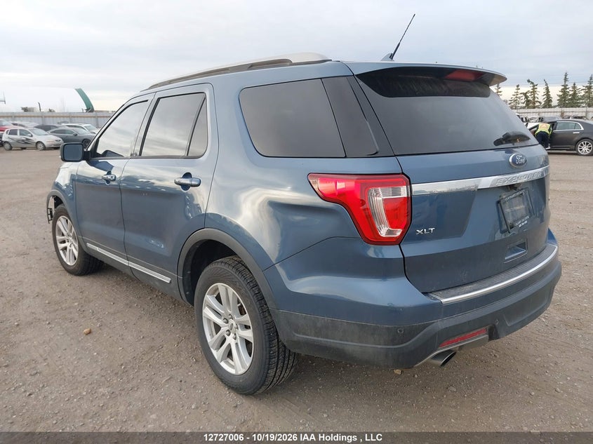 Vin: 1fm5k8dh4jgc88950, lot: 3134581, ford explorer xlt 20183