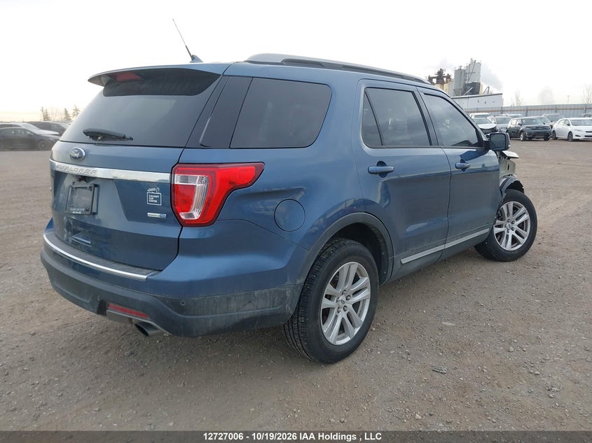 Vin: 1fm5k8dh4jgc88950, lot: 3134581, ford explorer xlt 20184