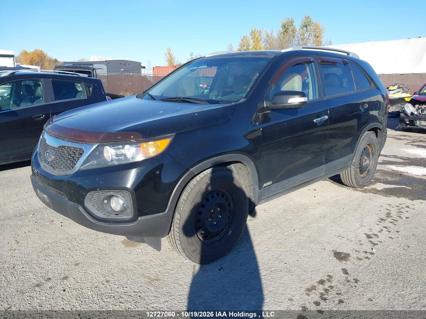 2012 Kia Sorento Ex, Rear, IAAI, VIN 5XYKUDA28CG274453 — photo 2