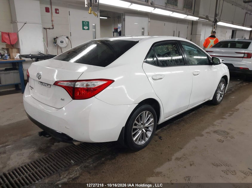 Vin: 2t1burhe6fc368781, lot: 3134794, toyota corolla le 20154