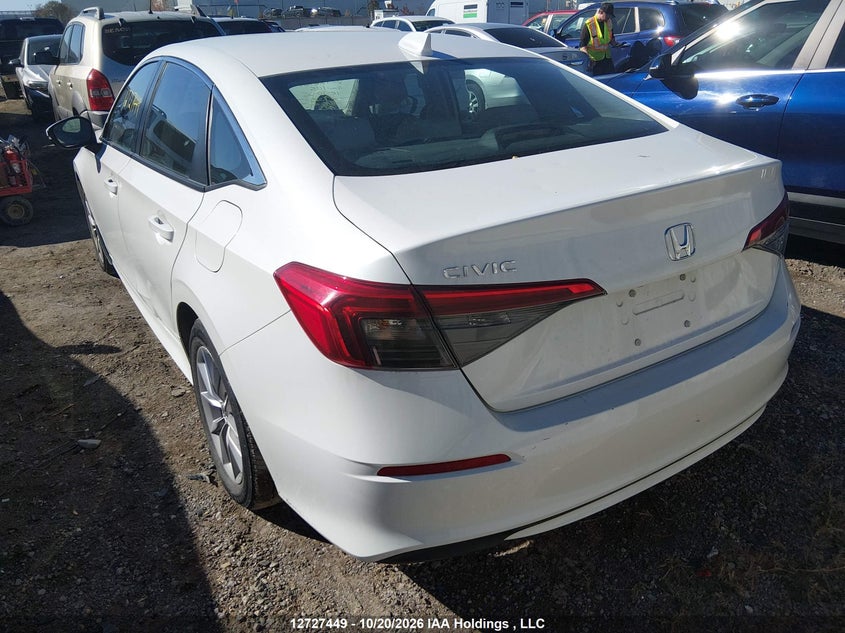 Vin: 2hgfe2f34nh126164, lot: 3135026, honda civic ex 20223