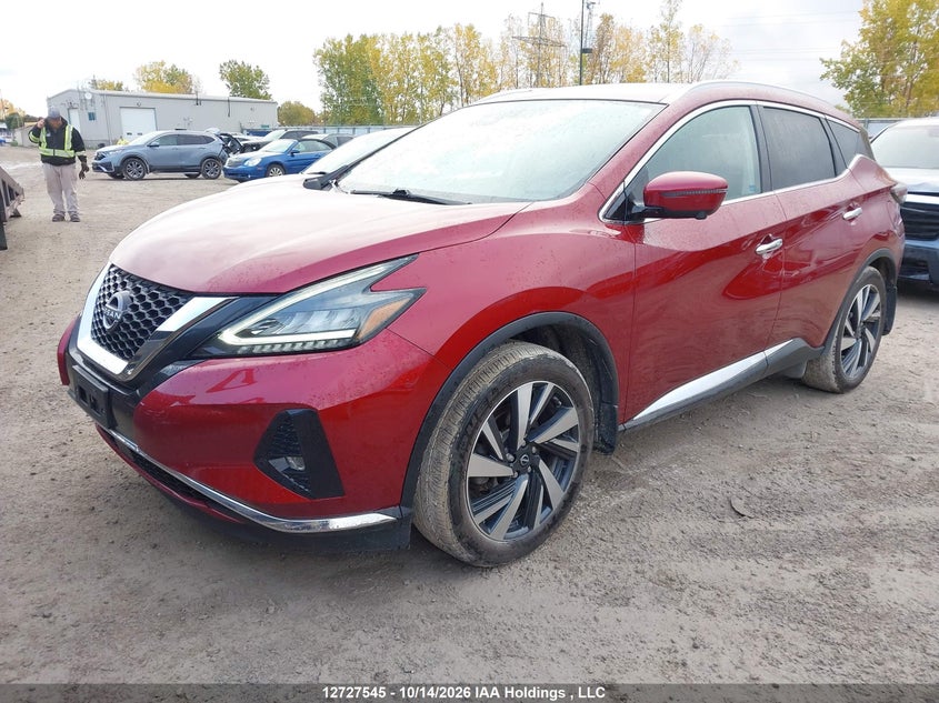 Vin: 5n1az2cs2pc124018, lot: 3135122, nissan murano sl 20232