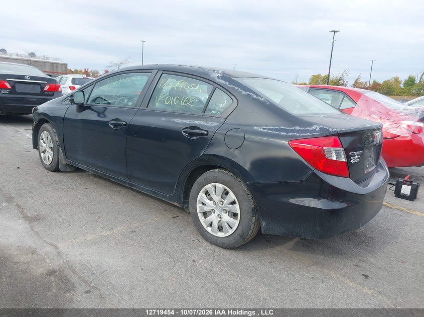 Vin: 2hgfb2f43ch010162, lot: 3135201, honda civic lx 20123