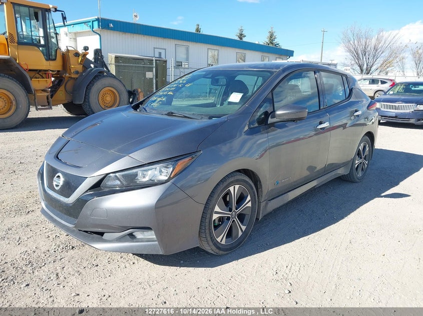 Vin: 1n4az1cp1jc312181, lot: 3135225, nissan leaf s/sv/sl 20182