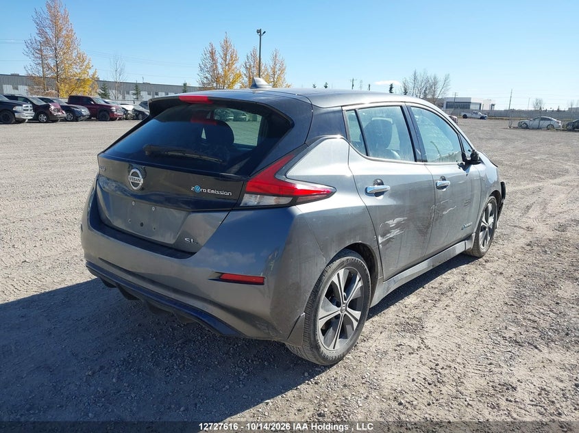 Vin: 1n4az1cp1jc312181, lot: 3135225, nissan leaf s/sv/sl 20184