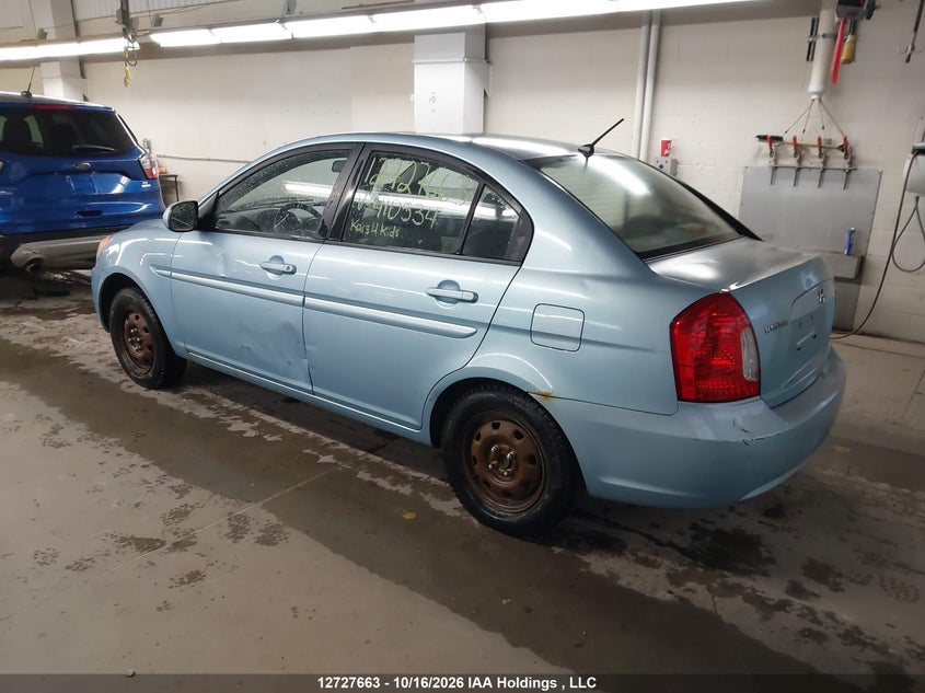 Vin: kmhcn4bcxau410534, lot: 3135273, hyundai accent gls 20103