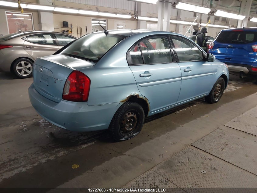 Vin: kmhcn4bcxau410534, lot: 3135273, hyundai accent gls 20104