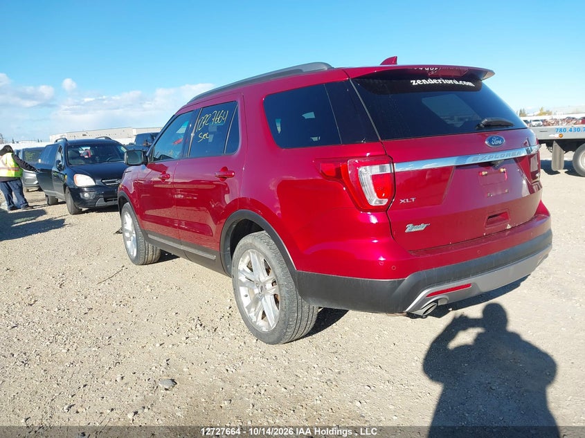 Vin: 1fm5k8d83gga80387, lot: 3135274, ford explorer xlt 20163