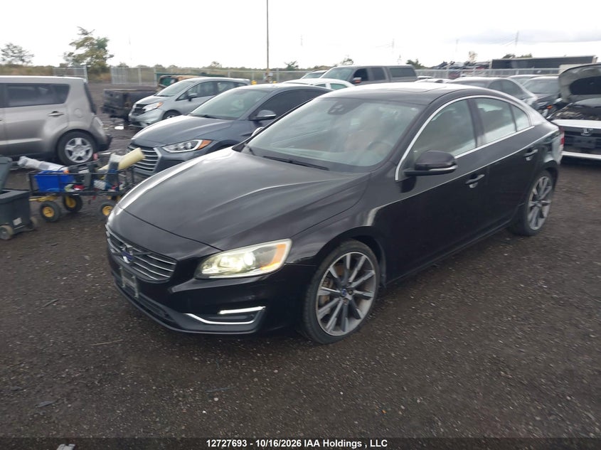 Vin: yv149mfmxf1369471, lot: 3135303, volvo s60 t6 platinum 20152