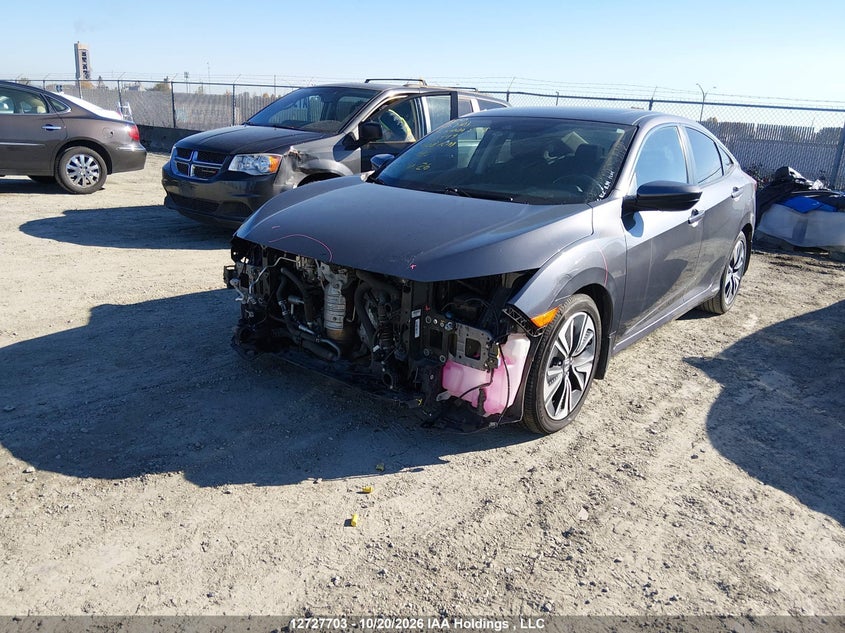 Vin: 2hgfc1f4xgh103449, lot: 3135313, honda civic ex 20162