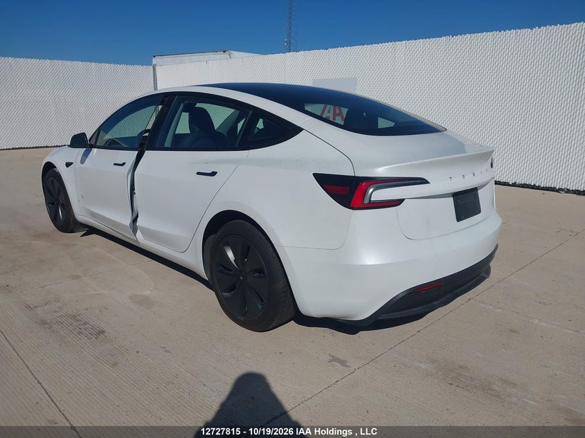 Vin: lrw3e7fa7rc089985, lot: 3135429, tesla model 3 20243
