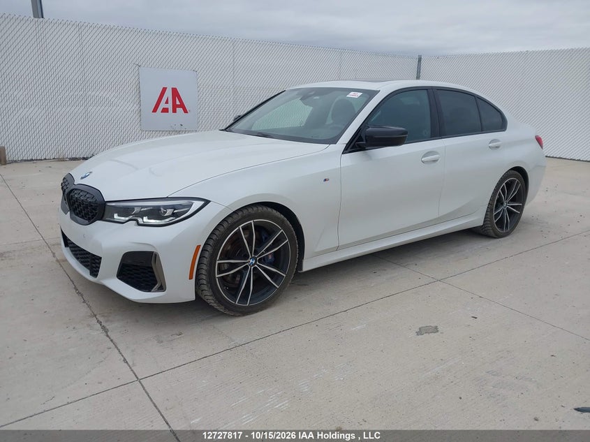 Vin: 3mw5u9j05m8b95079, lot: 3135431, bmw m340xi 20212