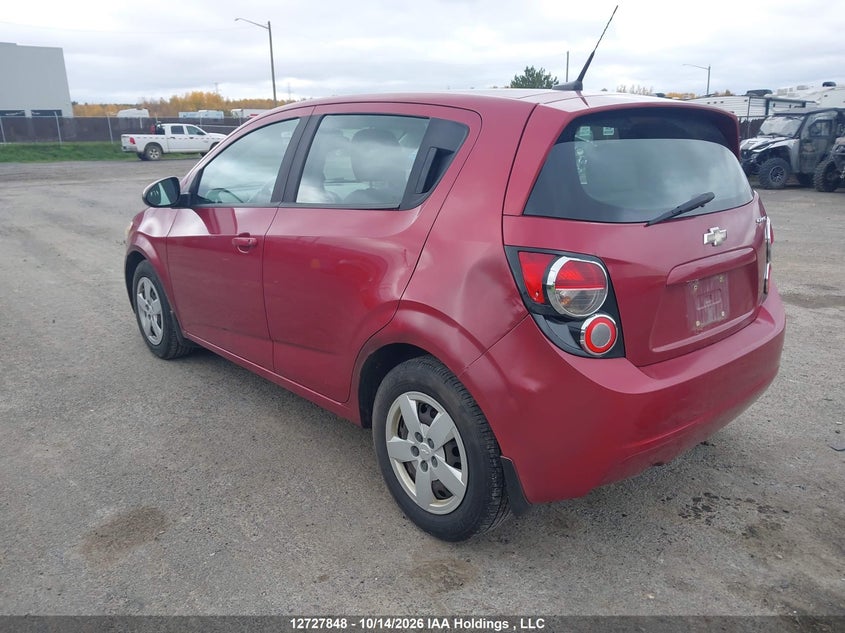 Vin: 1g1ja6eh0d4224735, lot: 3135465, chevrolet sonic ls auto 20133