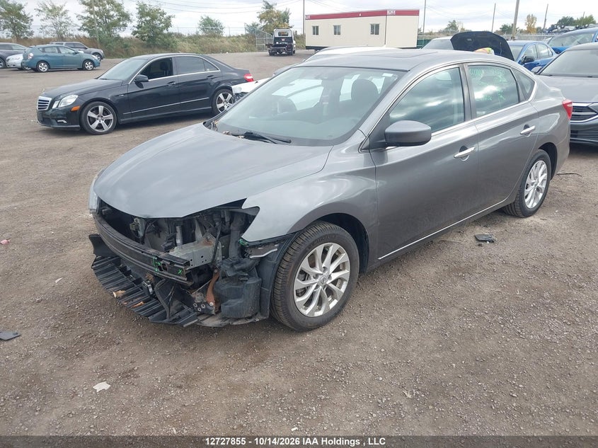 Vin: 3n1ab7ap7jy240904, lot: 3135472, nissan sentra 1.8 s/1.8 sv/1.8 sv midnight edition 20182