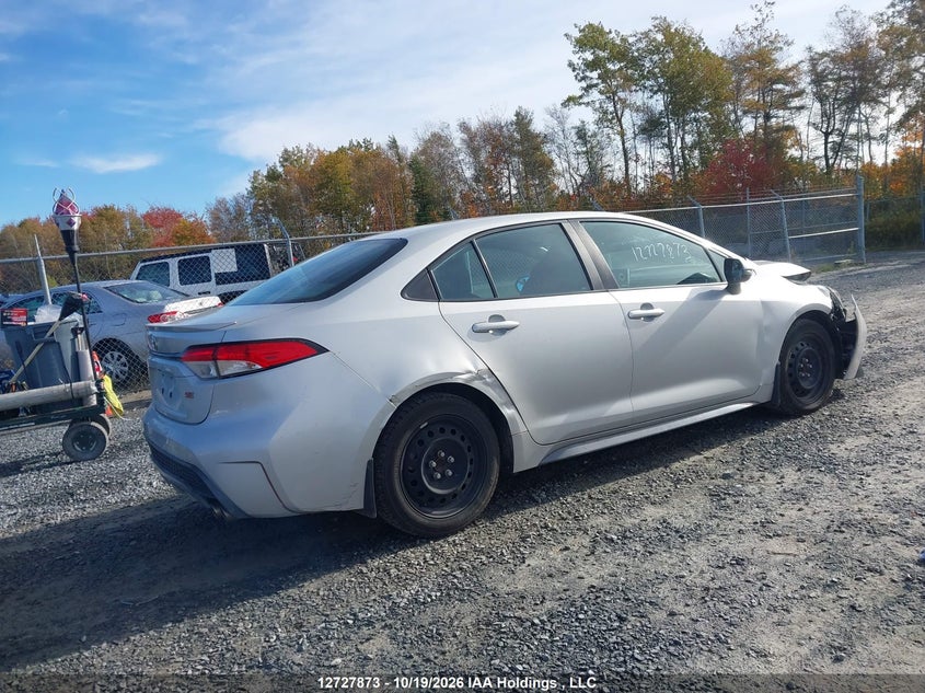 Vin: 5yfb4rbexlp010961, lot: 3135490, toyota corolla se 20204