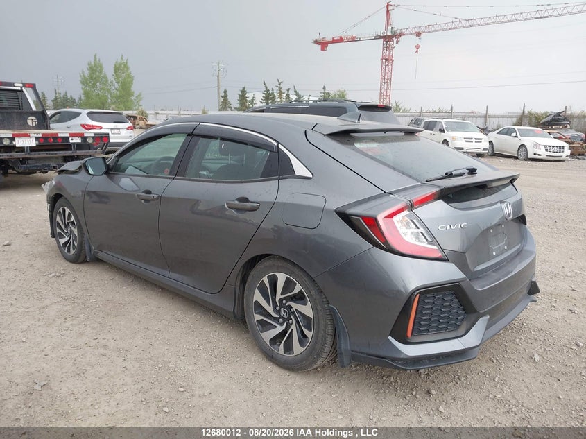 Vin: shhfk7h24ju300371, lot: 3135498, honda civic lx 20183