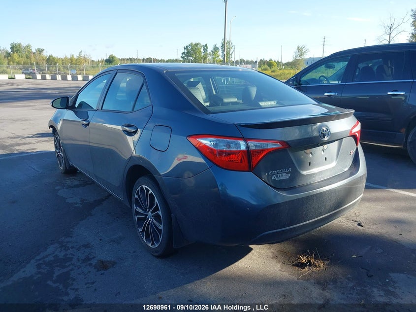 Vin: 2t1burhe8ec036890, lot: 3135506, toyota corolla s 20143