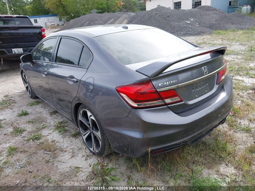 Vin: 2hgfb6e58fh200898, lot: 3135510, honda civic si si 20153