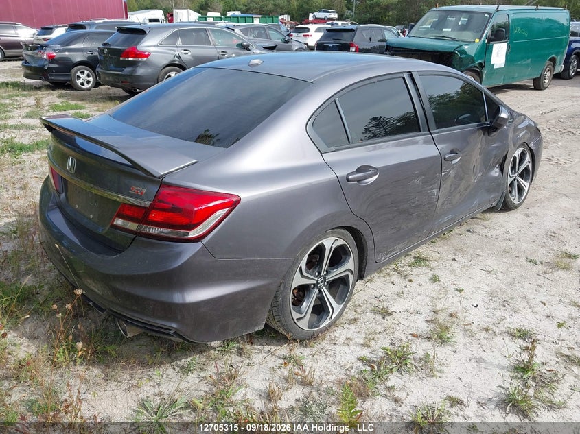 Vin: 2hgfb6e58fh200898, lot: 3135510, honda civic si si 20154