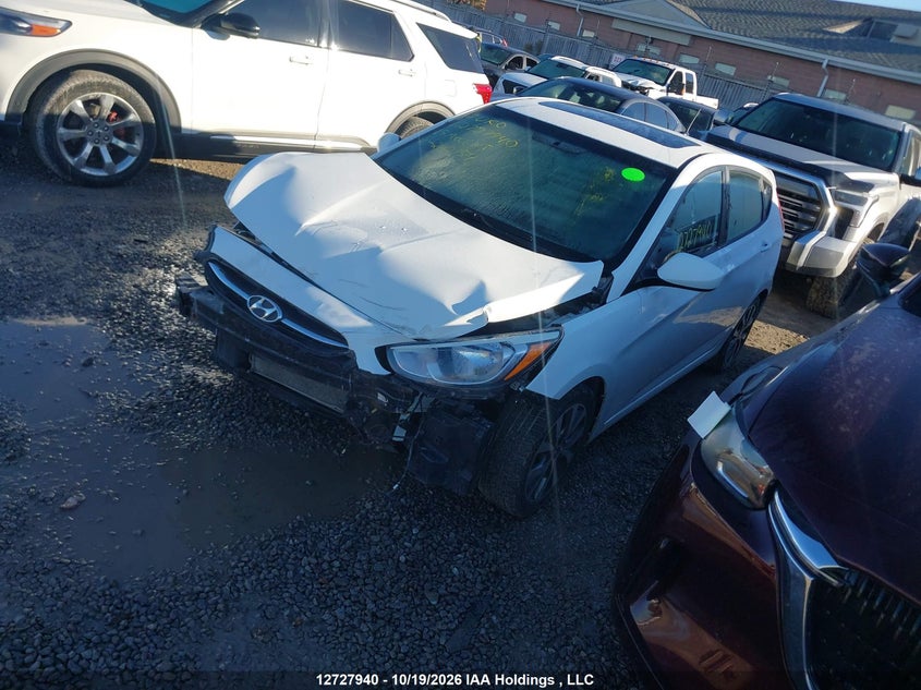 Vin: kmhct5ae6fu220154, lot: 3135593, hyundai accent gs 20152