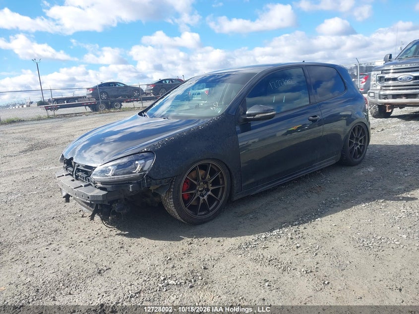 Vin: wvwev7aj2cw168604, lot: 3135665, volkswagen golf gti 3-door 20122