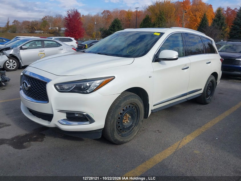 Vin: 5n1dl0mm8hc516246, lot: 3135784, infiniti qx60 20172