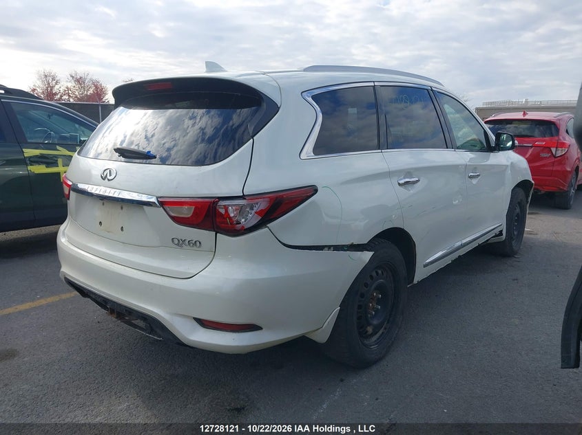 Vin: 5n1dl0mm8hc516246, lot: 3135784, infiniti qx60 20174