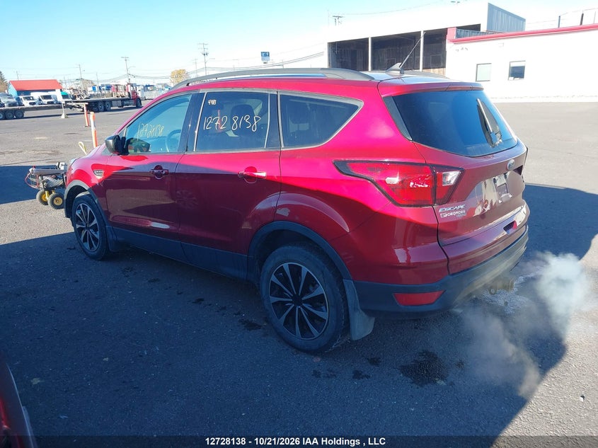 Vin: 1fmcu9h96kub72906, lot: 3135802, ford escape sel 20193