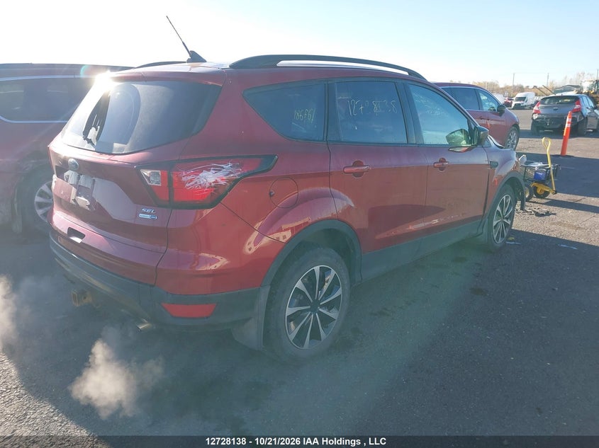 Vin: 1fmcu9h96kub72906, lot: 3135802, ford escape sel 20194