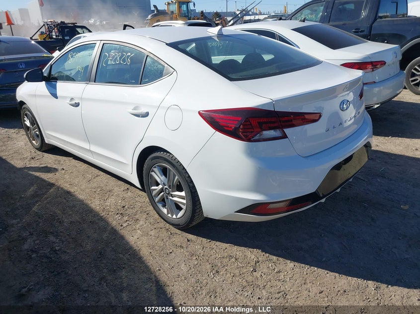 Vin: kmhd84lf6lu975709, lot: 3135924, hyundai elantra sel/value/limited 20203
