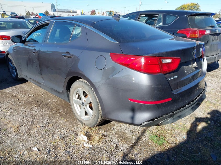 Vin: knagm4a74f5625306, lot: 3136126, kia optima lx/lx winter edition 20153