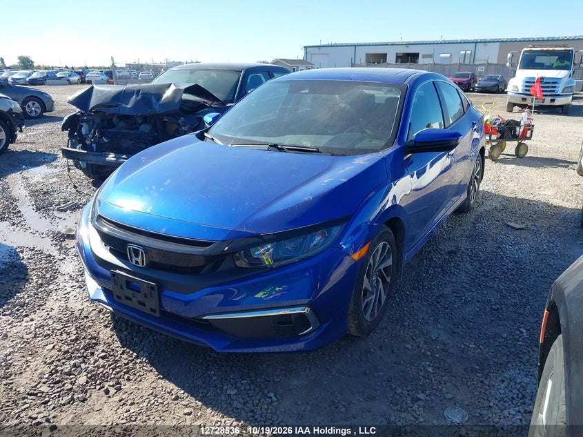Vin: 2hgfc2f79kh037341, lot: 3136208, honda civic ex 20192