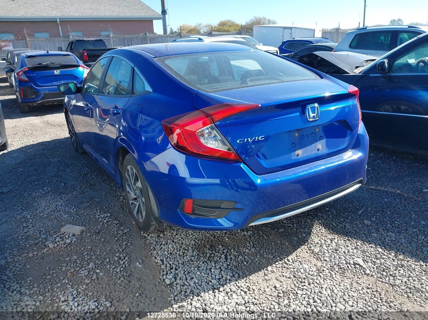 Vin: 2hgfc2f79kh037341, lot: 3136208, honda civic ex 20193