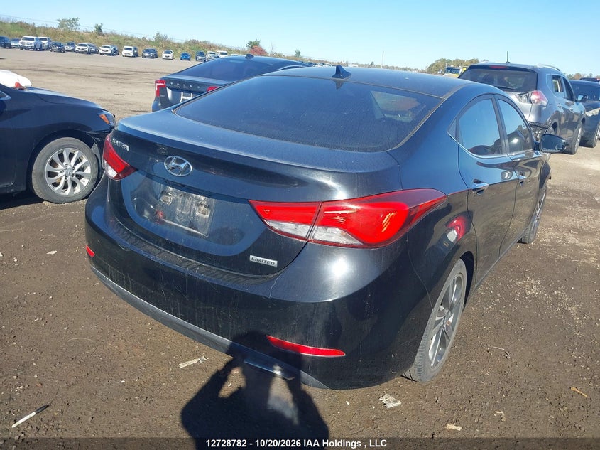 Vin: kmhdh4ah8eu119383, lot: 3136464, hyundai elantra limited 20144