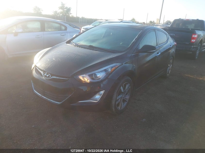 Vin: kmhdh4ahxgu554554, lot: 3136557, hyundai elantra limited 20162