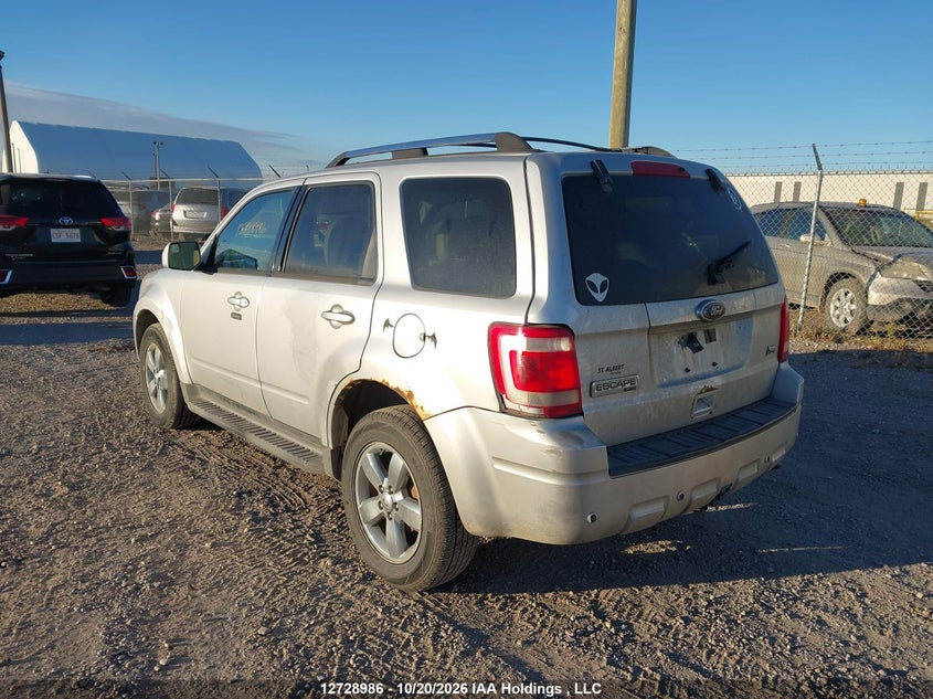 Vin: 1fmcu9eg1akd29724, lot: 3136700, ford escape limited 20103