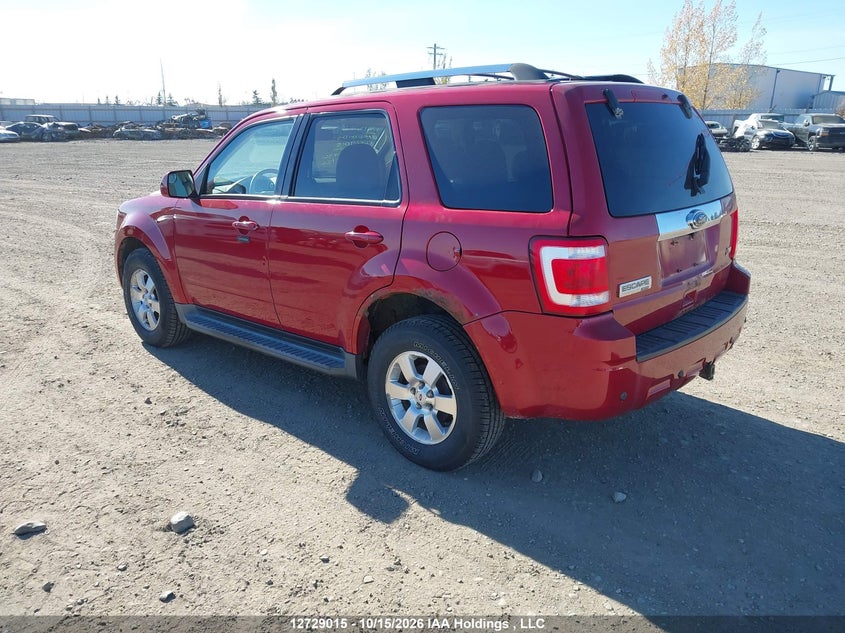 Vin: 1fmcu9eg8akd29736, lot: 3136729, ford escape limited 20103