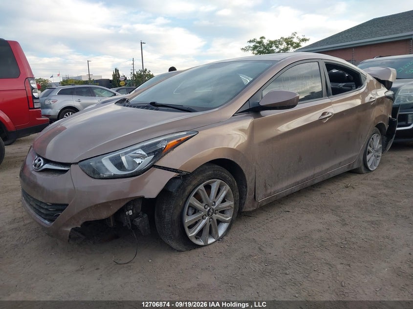Vin: kmhdh4ae3fu455076, lot: 3136769, hyundai elantra sport appearance 20152