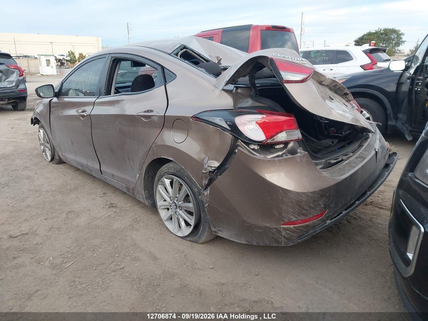 Vin: kmhdh4ae3fu455076, lot: 3136769, hyundai elantra sport appearance 20153