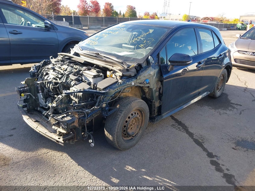 Vin: jtnk4mbe3n3147976, lot: 3136780, toyota corolla 20222
