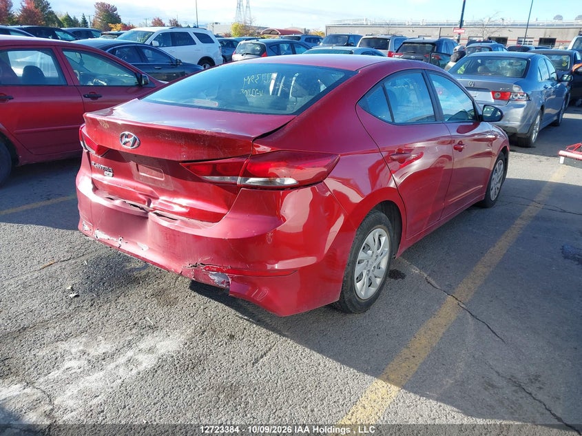 Vin: 5npd74lf9jh221105, lot: 3136781, hyundai elantra le 20184