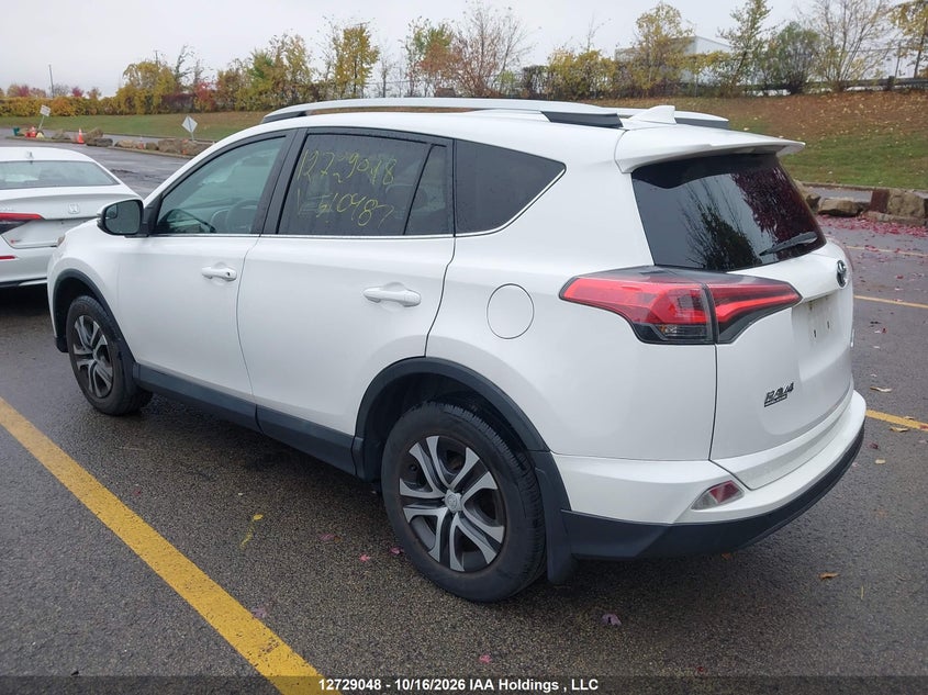 Vin: 2t3bfrev8gw510487, lot: 3136791, toyota rav4 le 20163