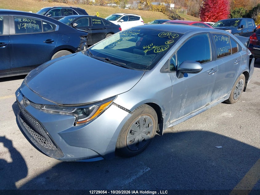 Vin: 5yfbprbe0lp043832, lot: 3136797, toyota corolla l 20202