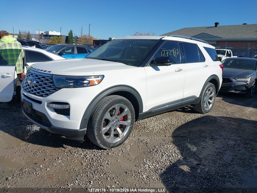 Vin: 1fm5k8hc7lga86315, lot: 3136933, ford explorer platinum 20202