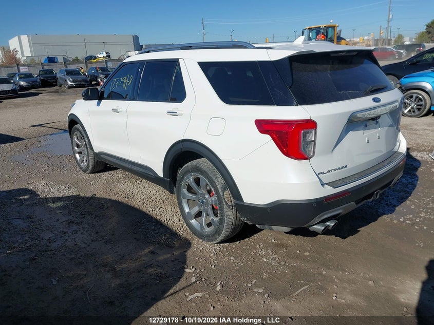 Vin: 1fm5k8hc7lga86315, lot: 3136933, ford explorer platinum 20203