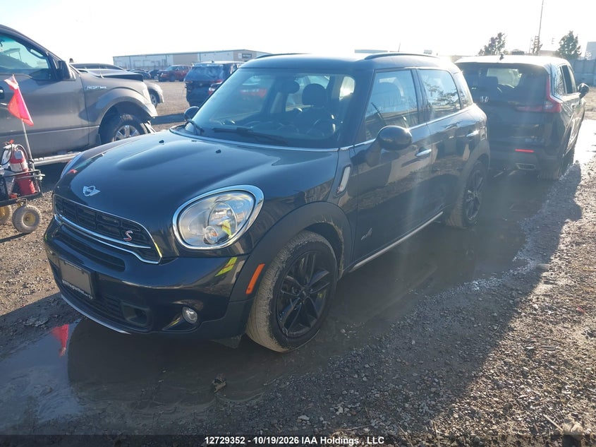 2016 Mini Cooper S Countryman, Град, IAAI, VIN WMWZC5C51GWU04691 — фото 2