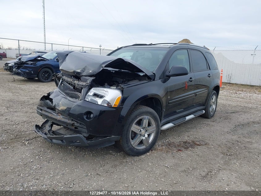 2007 Chevrolet Equinox Lt, Front, IAAI, VIN 2CNDL73F776229175 — photo 2